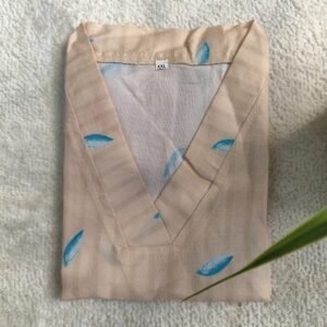 Elegant Bloom: Pure Cotton Floral Kurti