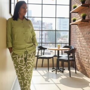 The Serene Comfort Loungewear Set (Green)