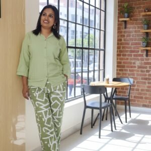 The Serene Comfort Loungewear Set (Green)