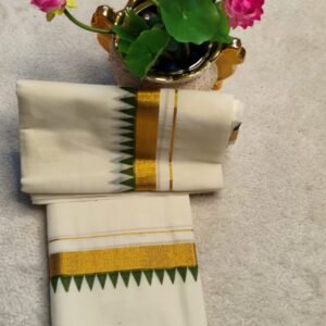 Set mundu (Green)