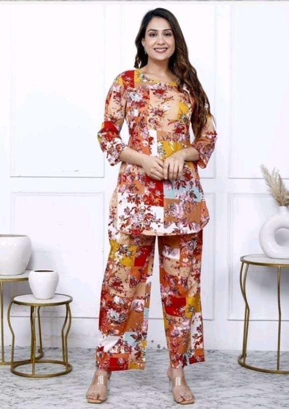 Floral Printed Co-Ord Set - Image 3