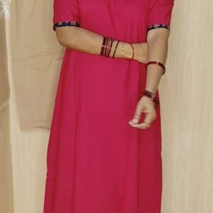 Frock nighty-cotton (MEDIUM)