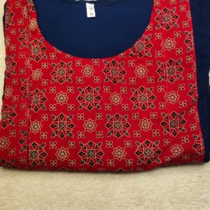 A-Line Georgette Frock Dress