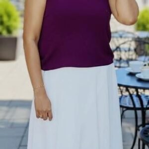 Elegant Fusion Skirt & Top Set