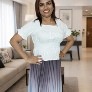 Crop top-Light Sky Blue. (Copy)