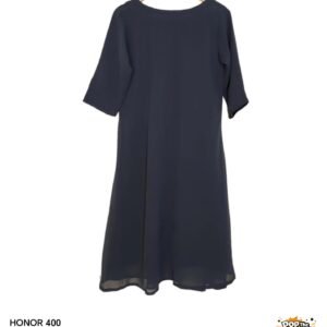 Grey Georgette A-Line Top